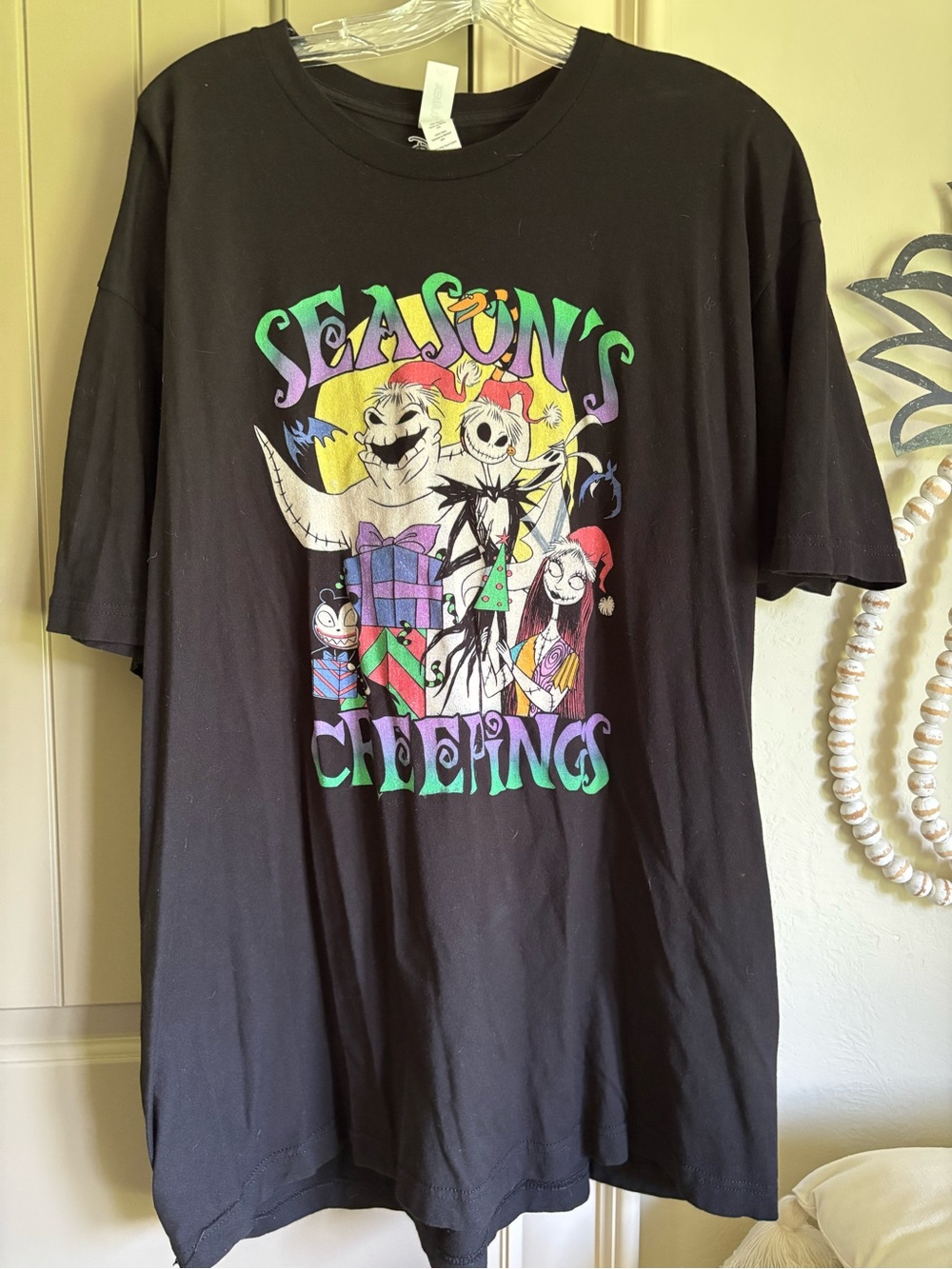 Nightmare before Christmas holiday tee, clothes